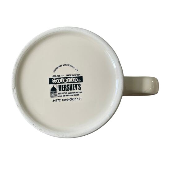 VTG HERSHEY'S Chocolate Oversized CHRISTMAS Jumbo Coffee Hot Chocolate MUG 18oz - Picture 15 of 15
